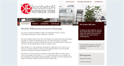 Desktop Screenshot of koobeton.de